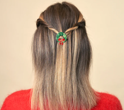 Christmas Wreath Hair Clip Regular price$54.00 Sale price$43.00