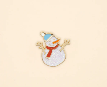 Snowman Pin