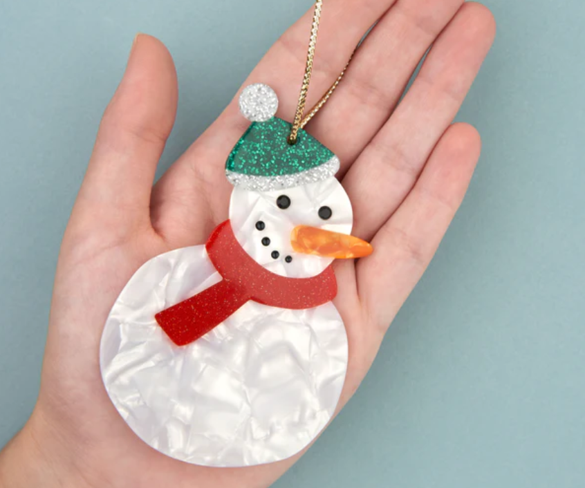 Snowman Christmas Ornament
