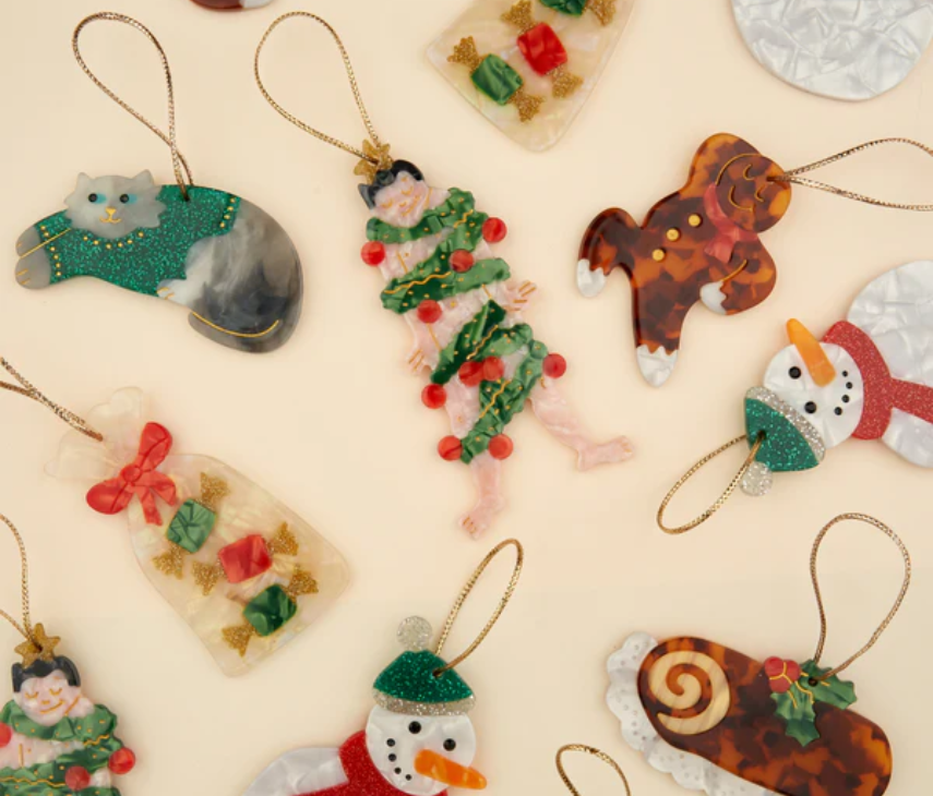 Winter Sweater Cat - Christmas Decoration