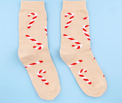 Candy Cane Socks