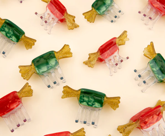 Duo Christmas Candy Mini Hair Claws