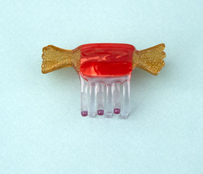 Duo Christmas Candy Mini Hair Claws