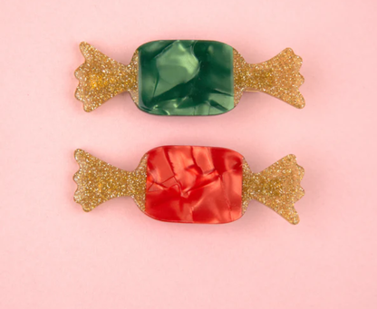 Christmas Candies Hair Clip Set