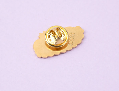 Christmas Log Cake Pin