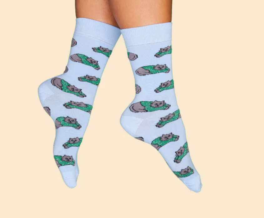 Chilly Cat Socks