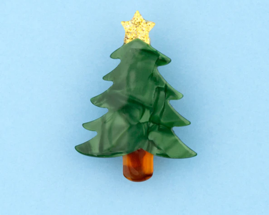 Christmas Tree Hair Clip