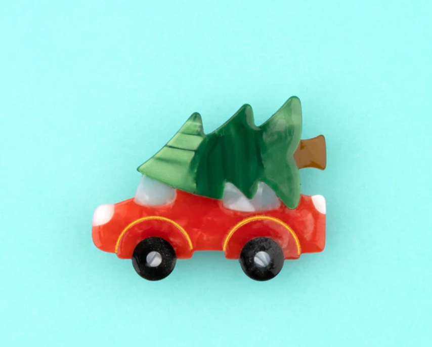 Christmas Car Hair Clip