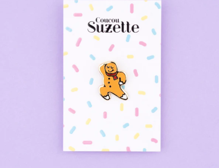 Festive Gingerman Pin