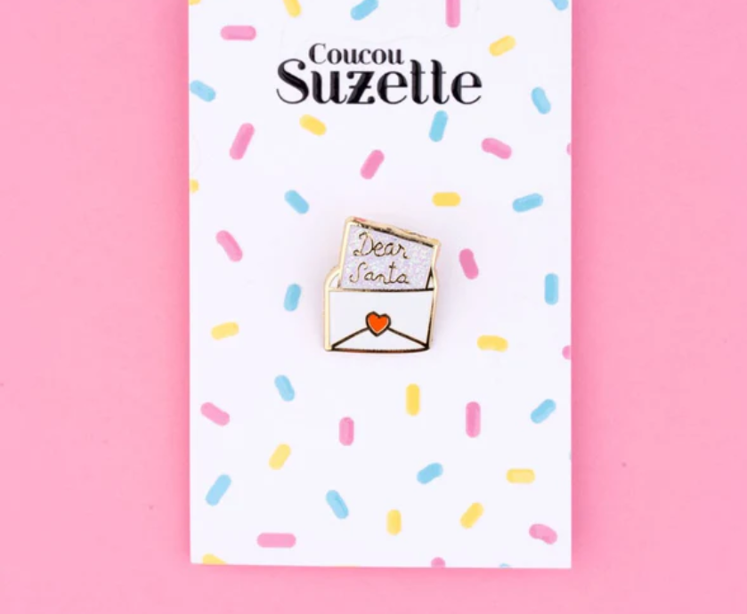 Santa Claus Letter Pin