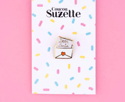 Santa Claus Letter Pin
