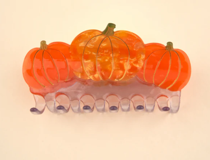 Pumpkin Large Hair Claw