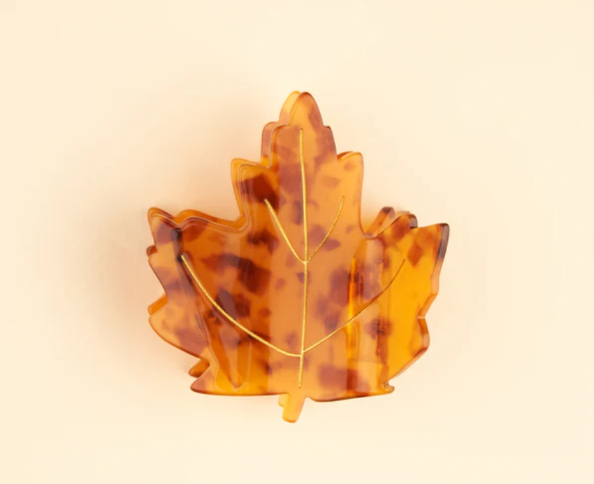 Maple Leaf Hair Claw