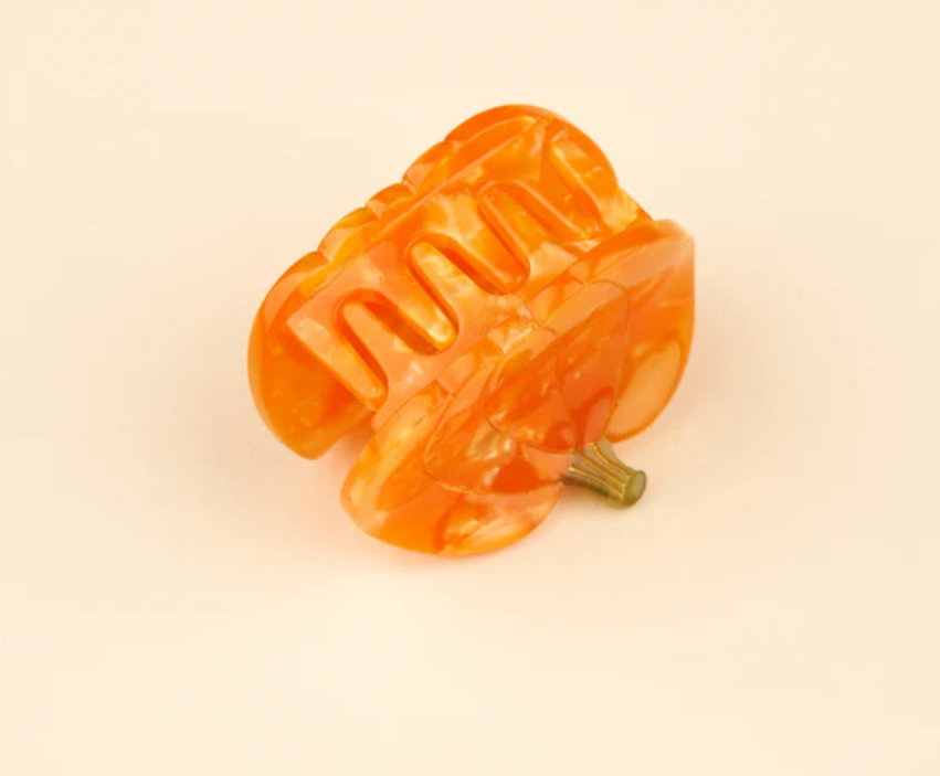 Pumpkin Mini Hair Claw Regular price$70.00