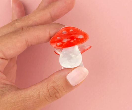 Mushroom Mini Hair Claw Regular price$70.00