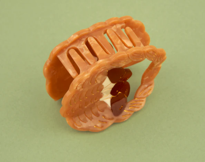 Mushroom Basket Hair Claw