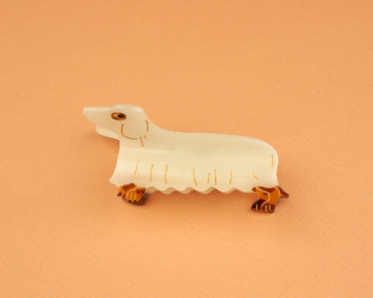 Ghost Dachshund Hair Claw