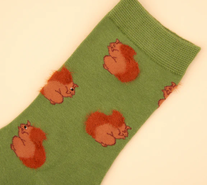 Squirrel Socks