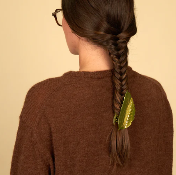 Chestnut Leaf Hair Claw