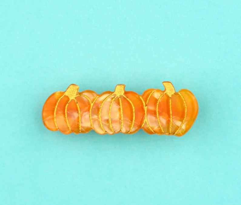 Pumpkin Hair Clip