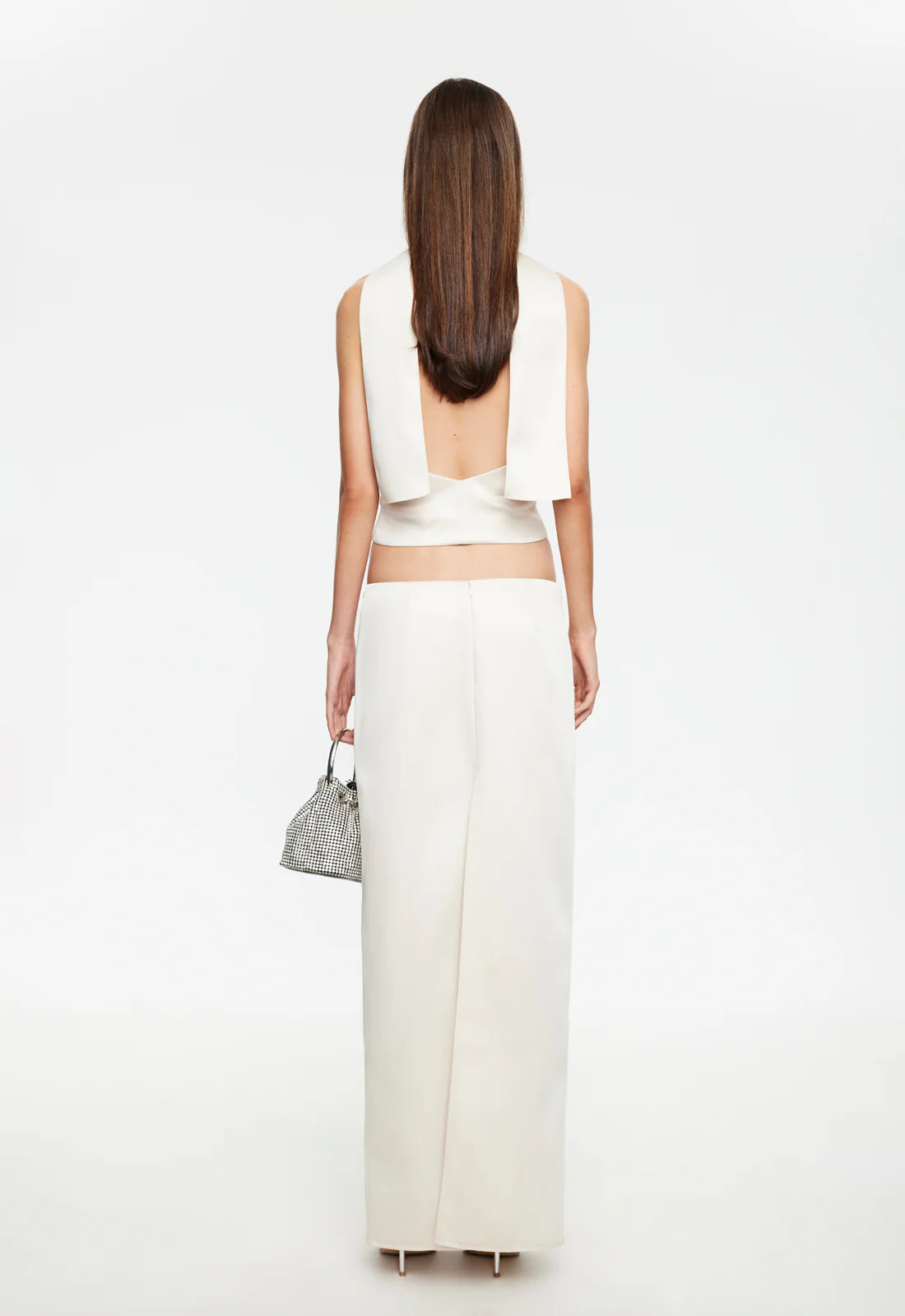 FRONT ROW MAXI SKIRT