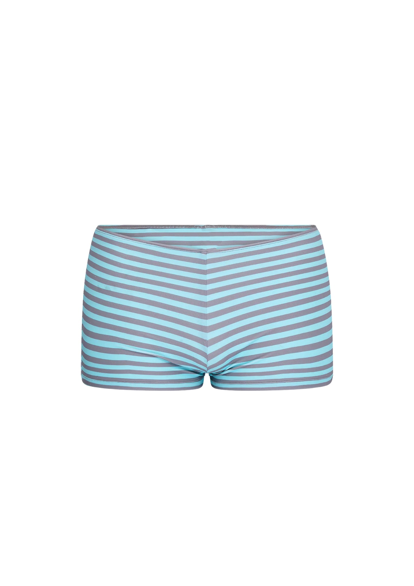 ALL STARS BIKINI BOOTY SHORTS IN TURQUOISE & GREY