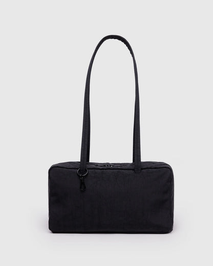 Nylon Bowler Bag  Black