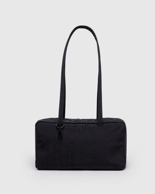 Nylon Bowler Bag  Black