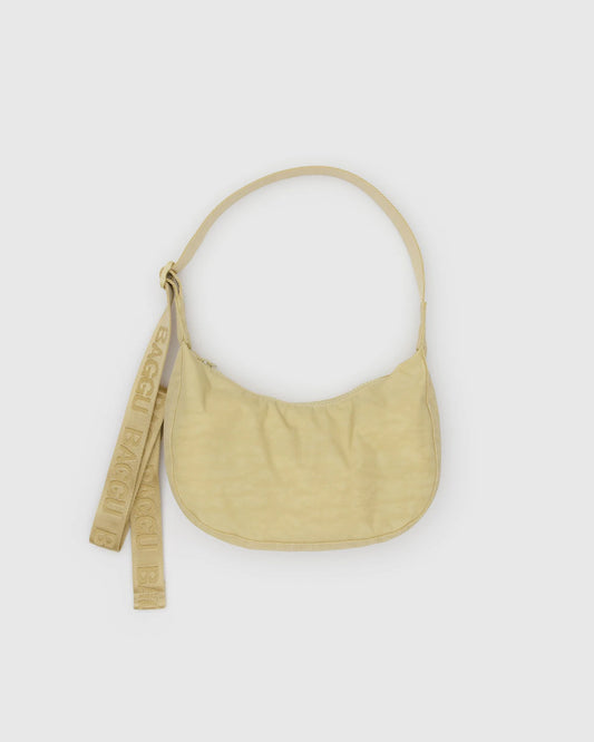 Small Nylon Crescent Bag  Butter