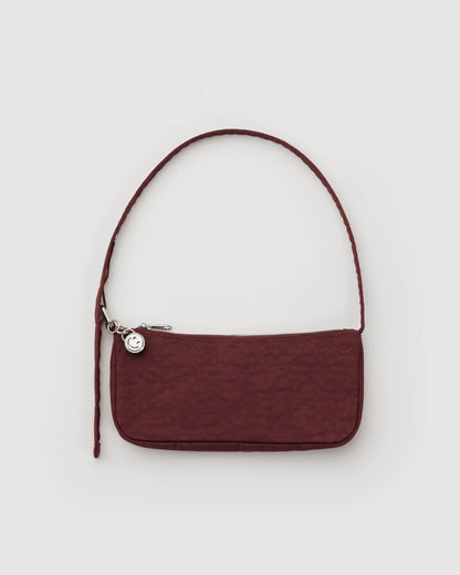 Nylon Pochette Mahogany