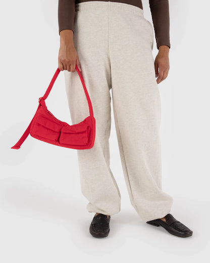 Cargo Shoulder Bag Candy Apple Red
