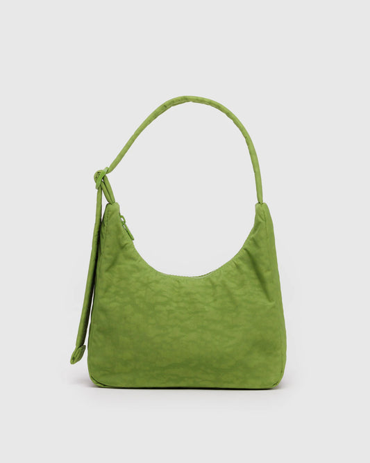 Mini Nylon Shoulder Bag Green Juice