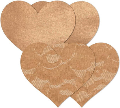 Heart Nipple Covers - Fabric