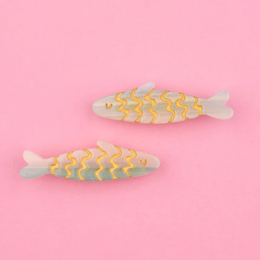 Sardines Hair Clip Set