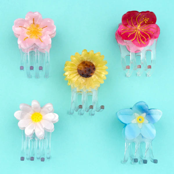 Forget Me Not Mini Hair Claw