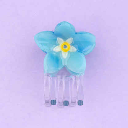 Forget Me Not Mini Hair Claw