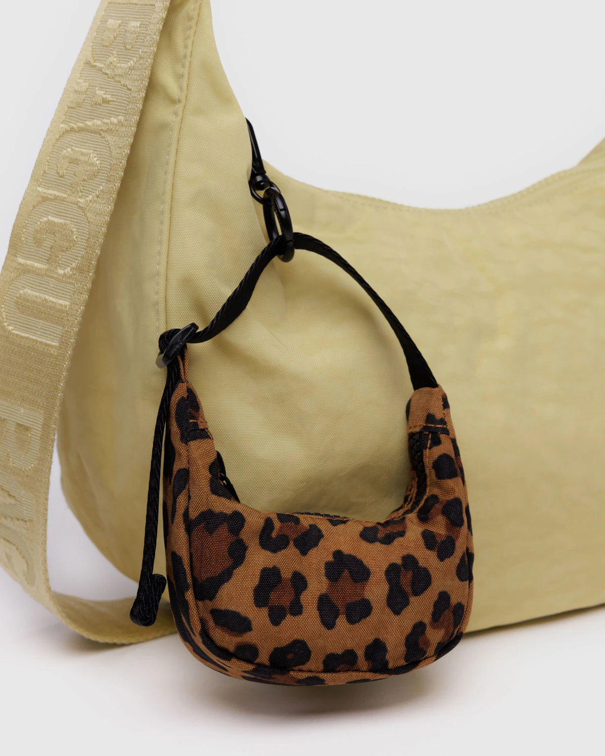 Crescent Bag CharmLeopard