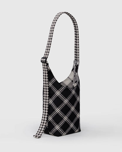 Small Nylon Sling Mixed Plaid