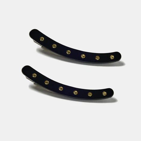 Allie Clip in Large Black