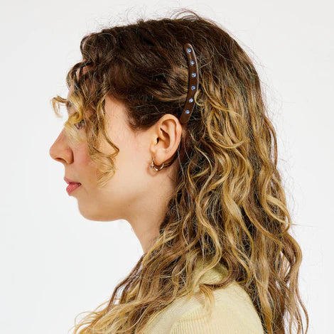 Allie Clips in Large Chocolate