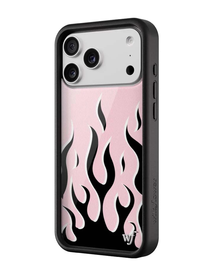 Flames | Pink & Black