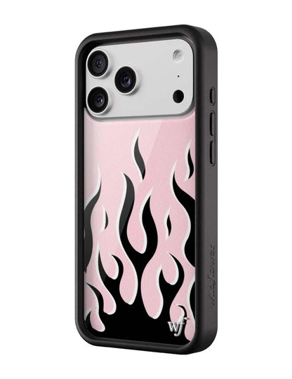 Flames | Pink & Black