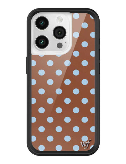 Polka Dot | Brown and Blue
