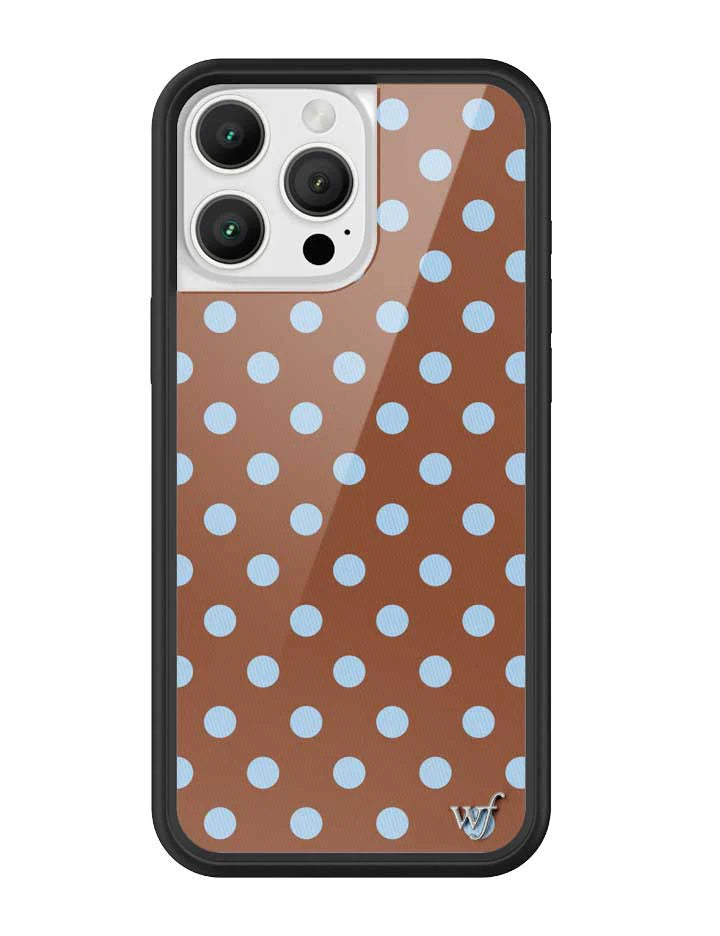Polka Dot | Brown and Blue