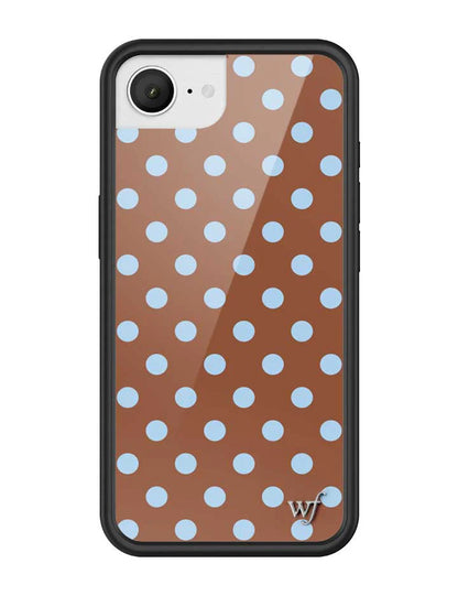 Polka Dot | Brown and Blue