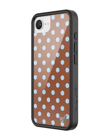 Polka Dot | Brown and Blue