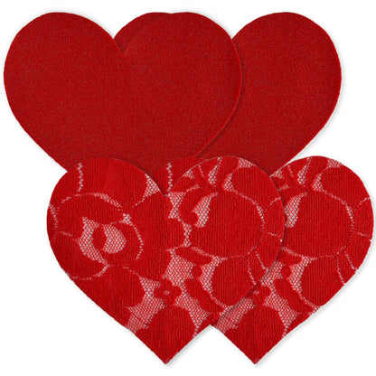 Heart Nipple Covers - Fabric