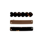 BARRETTE SET IN BEAR HUG