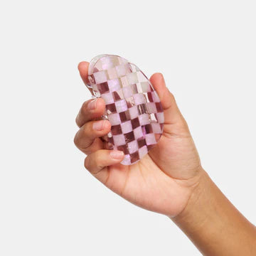 Checker Claw in Smoky Quartz