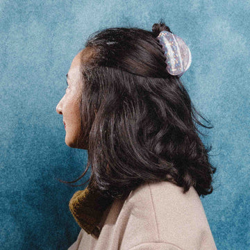 Suki Claw in Lilac Sparkle